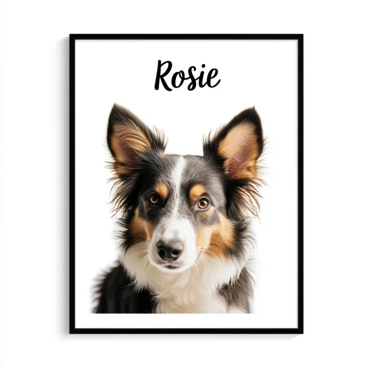 Custom Pet Portrait, Modern Pet Portrait by Zara - Image 2