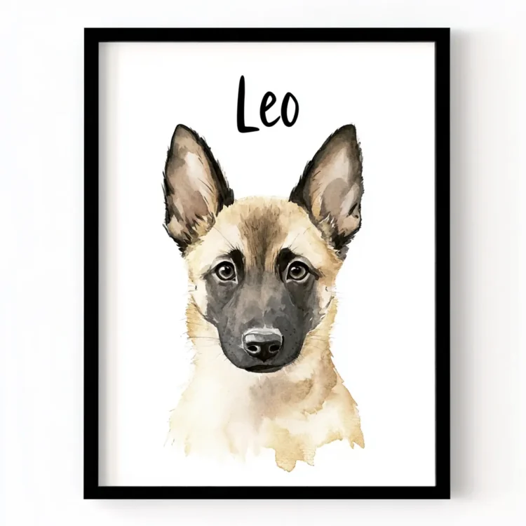 Watercolor Pet Portrait - Image 9