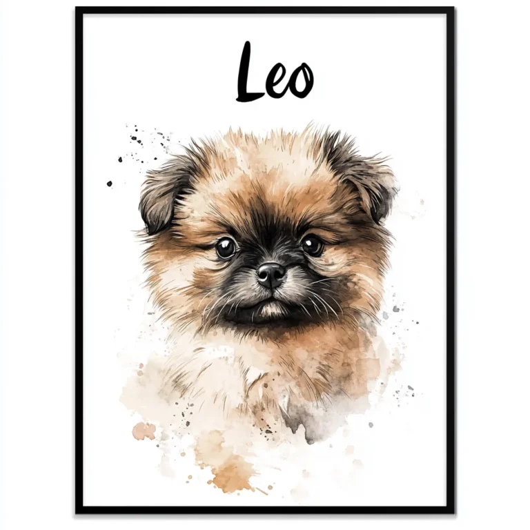 Watercolor Pet Portrait photo review