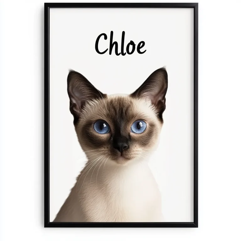 Custom Pet Portrait, Modern Pet Portrait by Ethan photo review